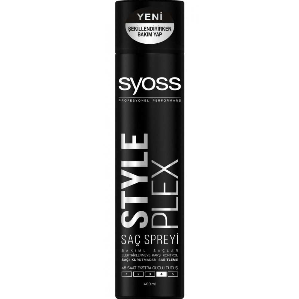 Syoss Sac Spreyi Style Plex Bakimli Saclar 400 Ml Saç Şekillendirici Sprey Fiyatı