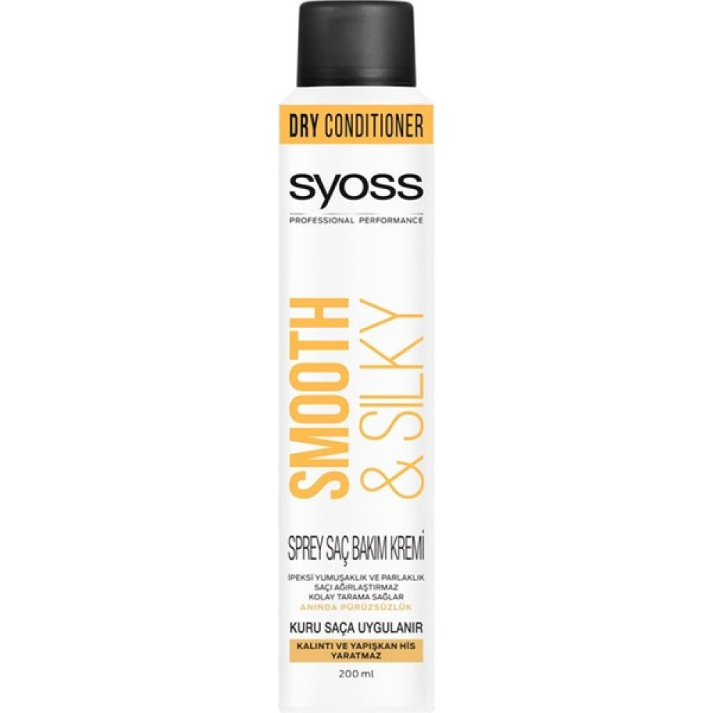 Syoss Smooth & Silky Sprey Saç Bakım Kremi 200 ml Kategori Saç Köpüğü Saç Şekillendirici Köpük Fiyatı