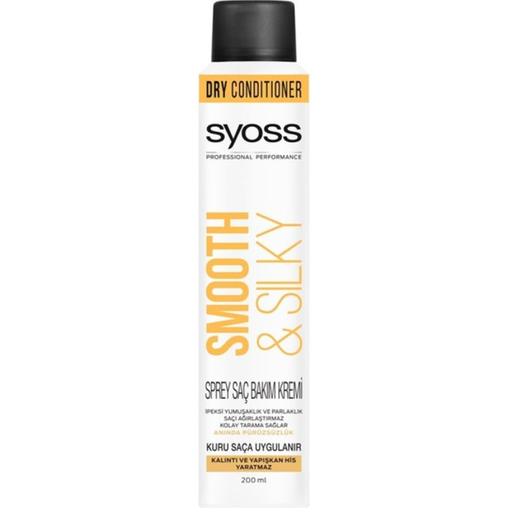 Syoss Smooth & Silky Sprey Saç Bakım Kremi 200 ml Saç Köpüğü Saç Şekillendirici Köpük Fiyatı