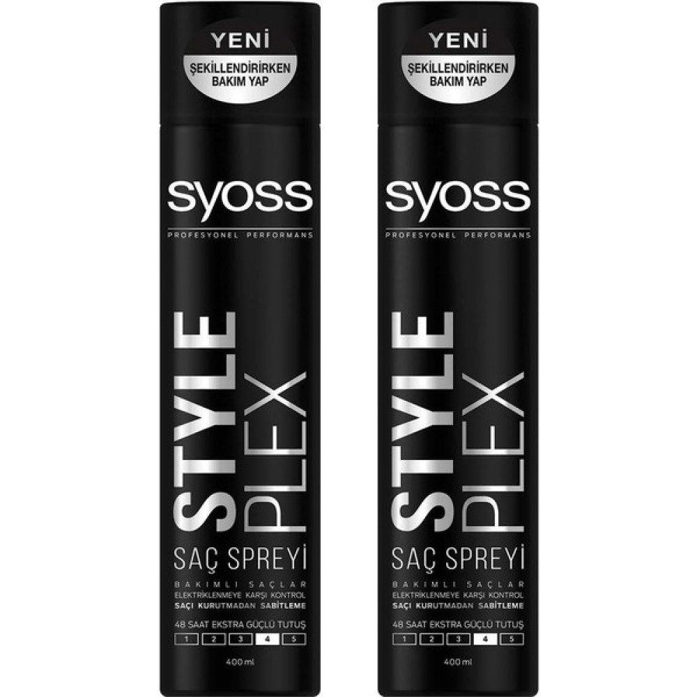 Syoss Style Plex Sprey 400 Ml X 2 Adet Saç Şekillendirici Sprey Fiyatı