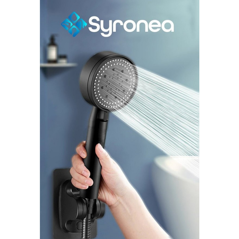 Syronea Mat Siyah Turbo Pervaneli Banyo Dus Basligi 5 Fonksiyonlu Baslik Duş Başlığı Fiyatı