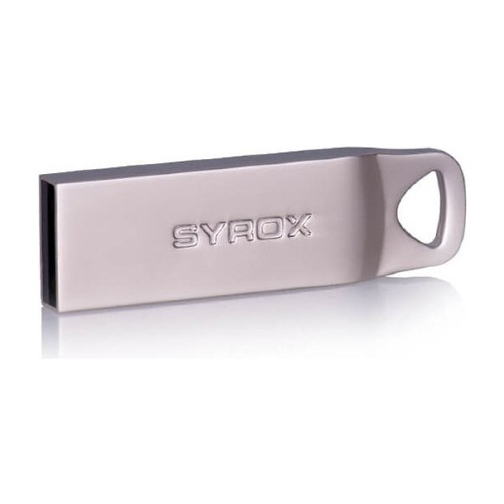 Syrox 128 GB 2.0 Metal USB Bellek - Gri Metal Flash Bellekler Fiyatı
