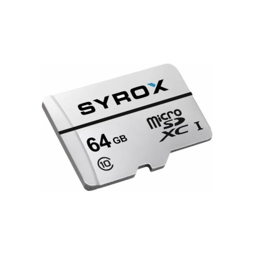 Syrox 64GB Micro SDHC Hafıza Kartı - SYX-MC64 Flash Bellekler Fiyatı