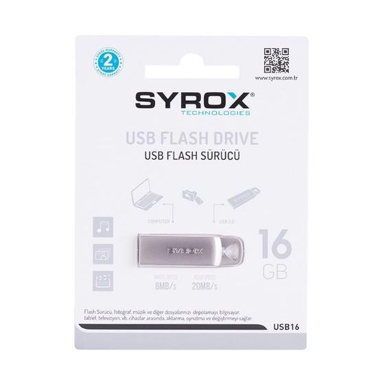 Syrox Fit SYX-USB-16 16 GB Flash Bellek
