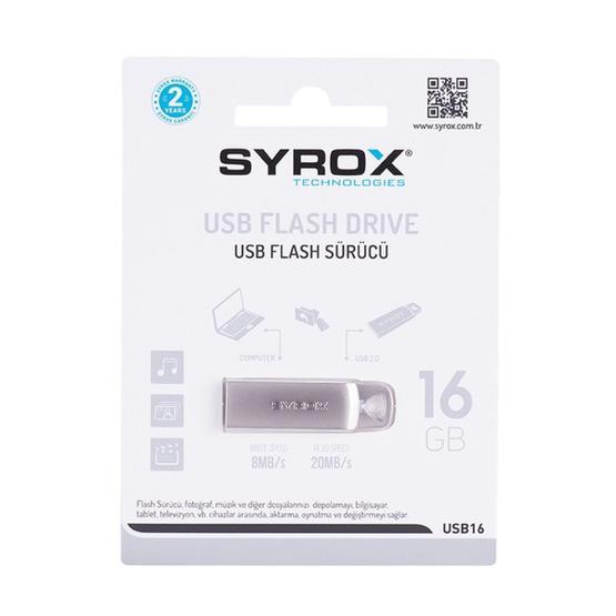 Syrox Fit SYX-USB-16 16 GB Flash Bellek