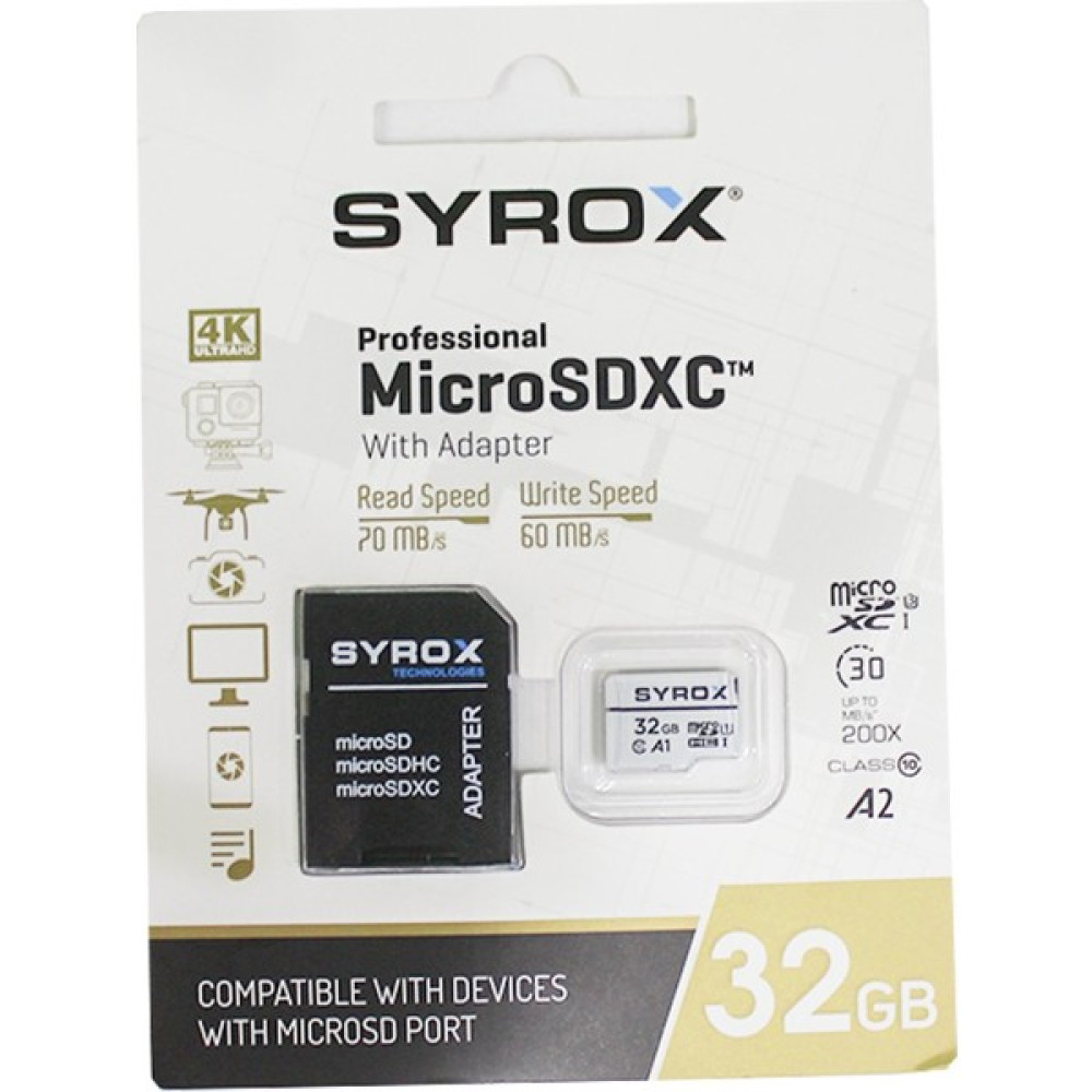 Syrox Micro Disk Sdhc Hafıza Kartı 8 GB Hafıza Kartları Fiyatı