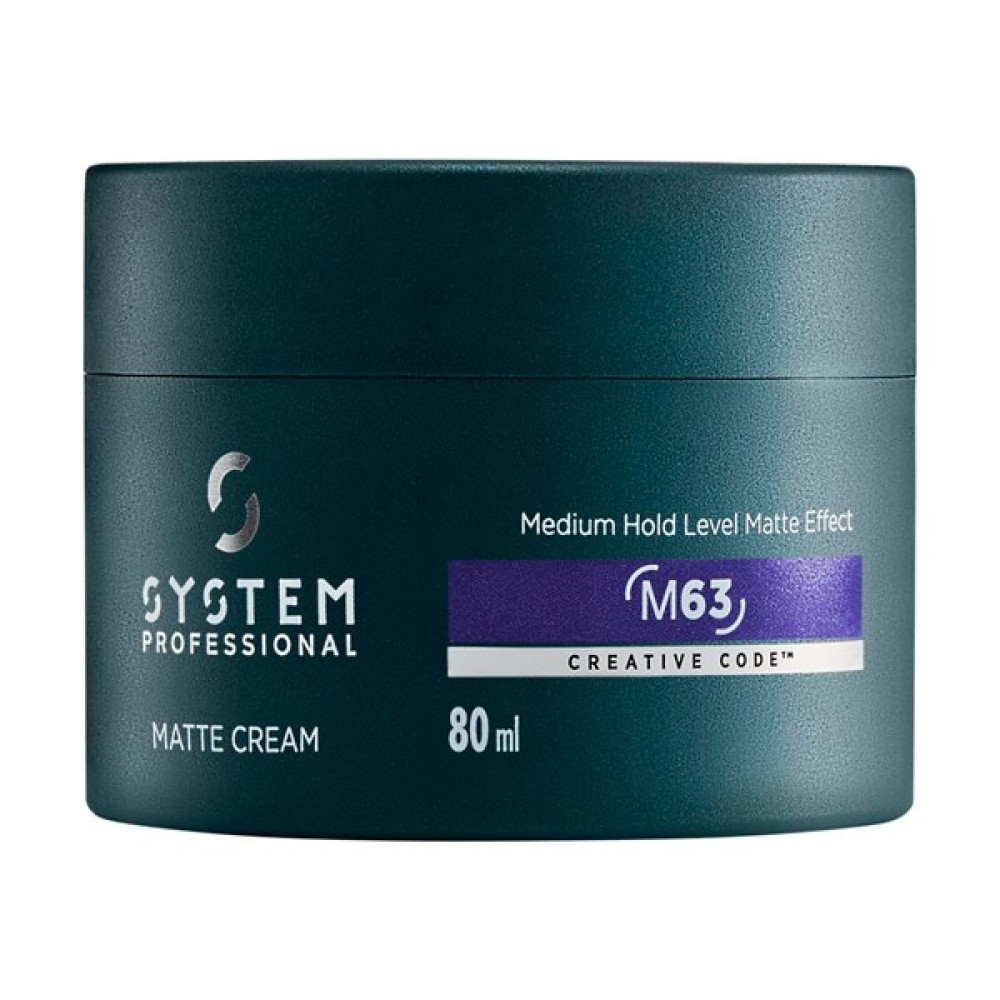 System Professional Man M63 Matte Cream Dokulandırıcı Mat Krem 80ML - 1 Saç Şekillendirici Krem Fiyatı