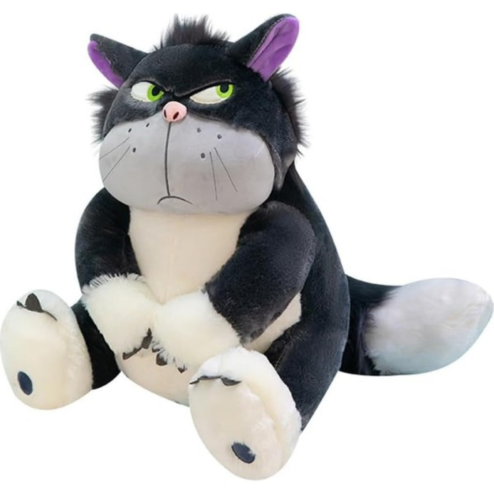 Szjiede 12 Inç Kızgın Kedi Peluş Oyuncaklar, Sevimli Kedi Yavrusu Doldurulmuş Hayvan Yumuşak Kawaii Anime Peluş Kötü Siyah Kedi Peluşlar Çocuklar I... Peluş Oyuncaklar Fiyatı