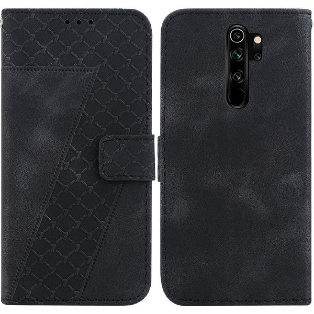 SZY Market Telefon Kılıfı Için Xiaomi Redmi Not 8 Pro Kart Yuvası Fonksiyonu Flip Folio Kapak (Yurt Dışından) - Siyah - Redmi Note 8 Pro Cep Telefonu Kılıfı Fiyatı