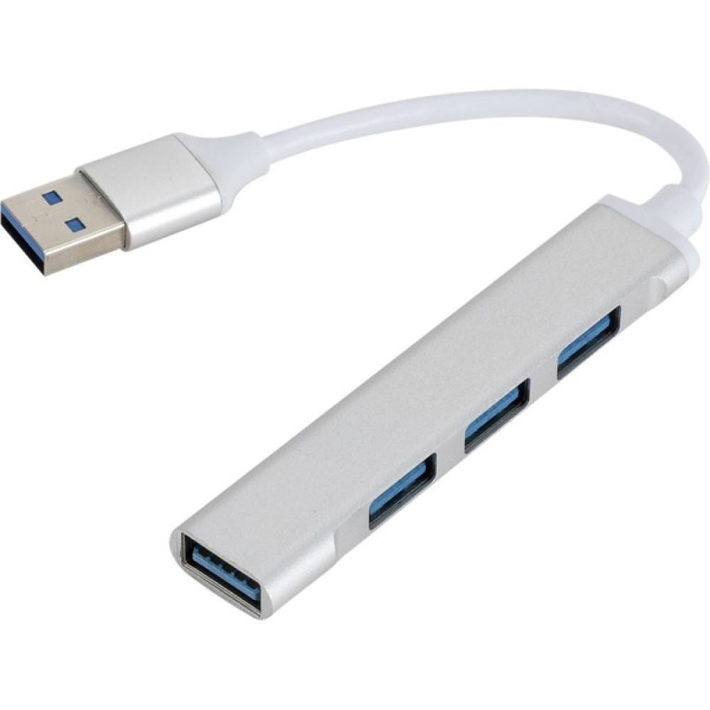SZYKD A809 USB 3.0 x 1 USB 2.0 x 3 Ila USB 3.0 Çok Işlevli Ayırıcı Hub Adaptörü (Gümüş) (Yurt Dışından) - Gümüş Bilgisayar Çevirici ve Adaptörü Fiyatı