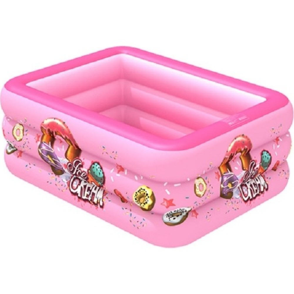 Szykd Çocuk Şişme Yüzme Havuzu Boyutu: 150 x 110 x 50 cm Renk: Pembe (Yurt Dışından) Şişme Su Ürünleri Fiyatı