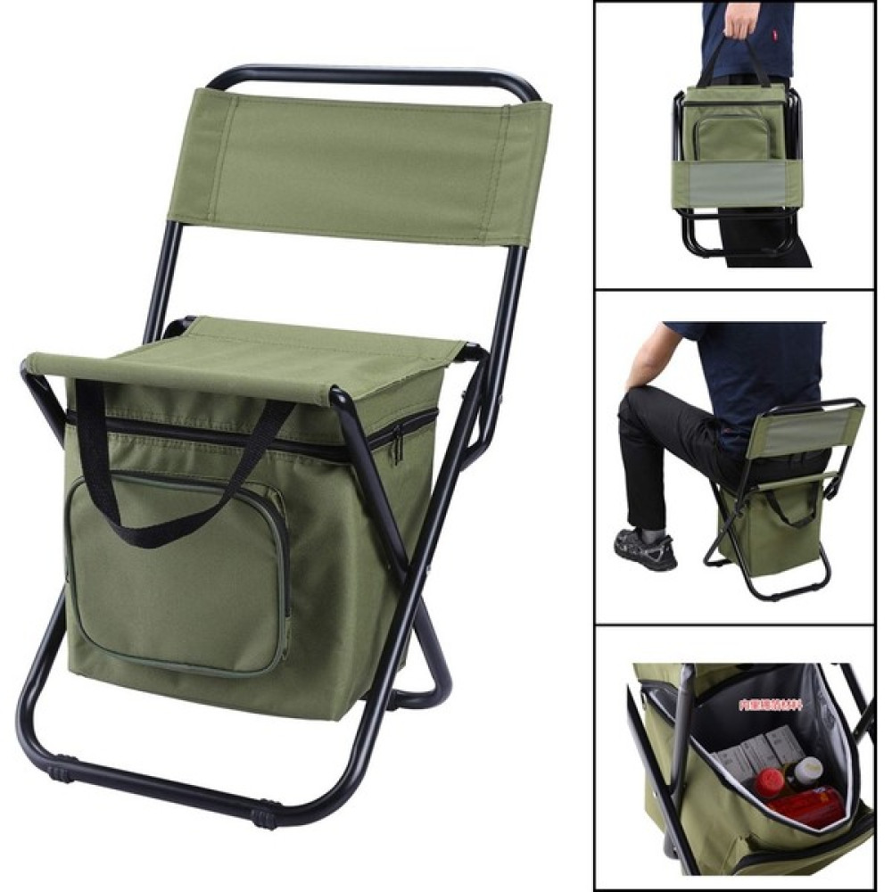 SZYKD Depolama Çantası ve Backrest ve Isı Koruma Fonksiyonu ile Dış Mekan Katlanır Sandalye (Yurt Dışından) Kamp Sandalyesi Fiyatı