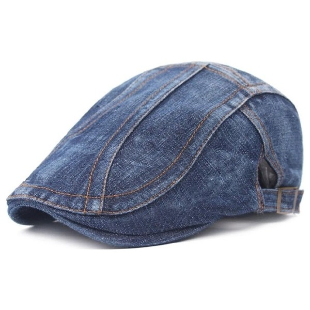 Szykd Erkekler / Kadınlar Dikiş Yıkanmış Denim Beret Boyut: Ayarlanabilir Koyu Mavi (Yurt Dışından) Bere & Kep (Outdoor) Fiyatı