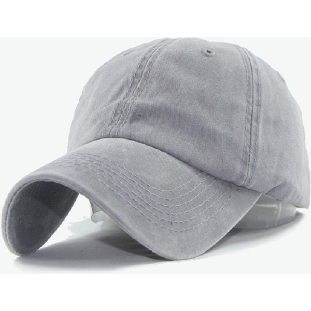 Szykd Kadınlar Düz Renkli Yıkanabilir Saf Pamuk Beyzbol Kapağı Hip Hop Şapkası Boyut: Ayarlanabilir 50-60 cm Gri (Yurt Dışından) Bere & Kep (Outdoor) Fiyatı