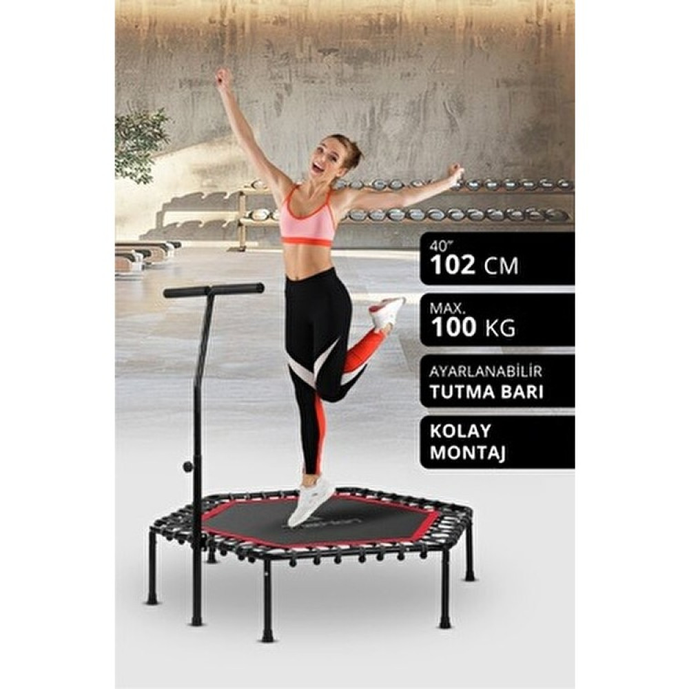T-218 102 cm (40’’) Tutunmalı Step Trambolin / 3 Kademeli Tutunma Barı (110-118-126 Cm) SSD / Solid State Drive Fiyatı
