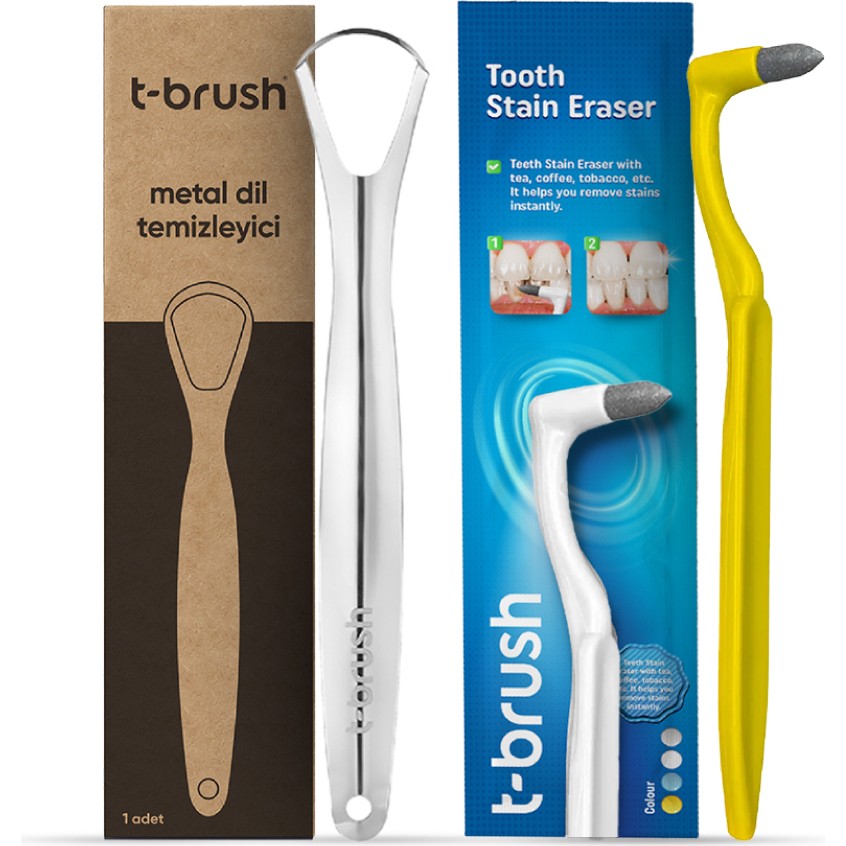 T-Brush Diş Lekesi Temizleyici ve Beyazlatıcı – Kauçuk Uçlu, Nötr Kokulu, Türkiye Üretimi, 1 Adet Diğer Fiyatı