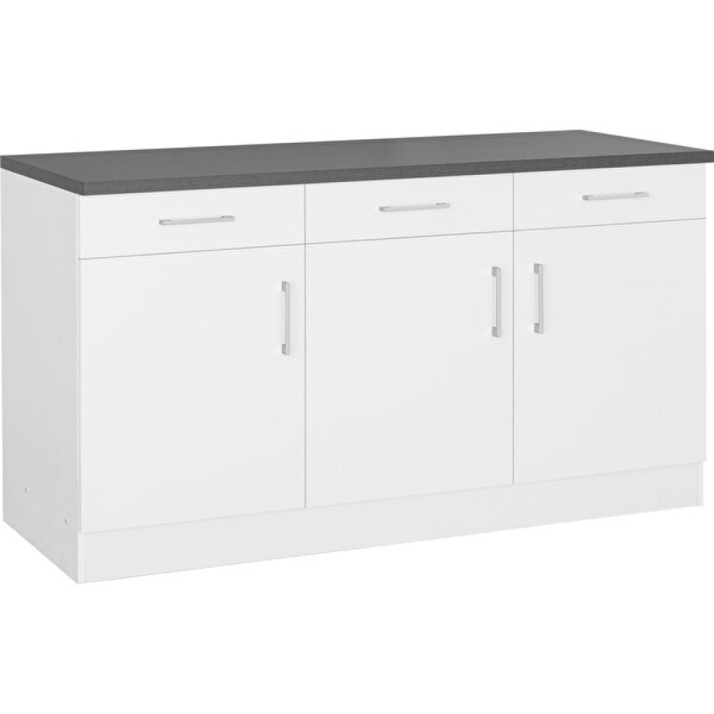 T Designo Tdesigno Aheste Mutfak Çekmeceli Alt Modül 180 cm Beyaz Tezgah Dahil TD-AHE-011 Mutfak Dolabı / Mobilyası Fiyatı