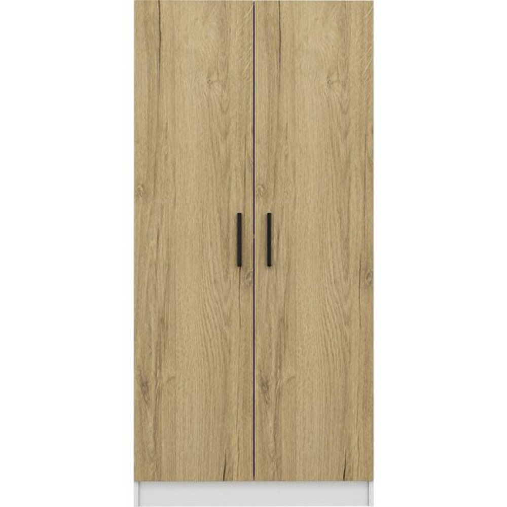 T Designo Tdesıgno Alper Giyinme Dolabı - Çok Amaçlı Dolap - Gardırop 80 cm - Meşe Gardrop & Dolap Fiyatı