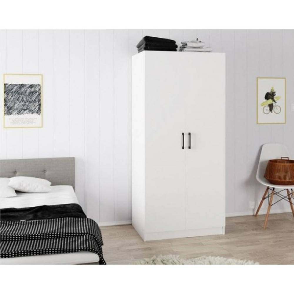 T Designo Tdesıgno Aylin Giyinme Dolabı - Çok Amaçlı Dolap - Gardırop 80 cm Beyaz Gardrop & Dolap Fiyatı