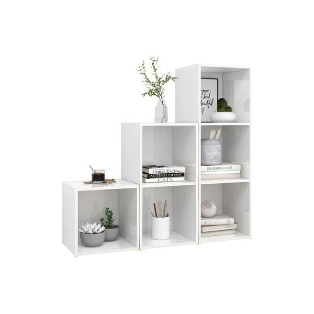 T Designo Tdesıgno Dila -Kitaplık-Ofis Dolabı - Beyaz 6 Raflı 90 cm - 444 Kitaplık Fiyatı