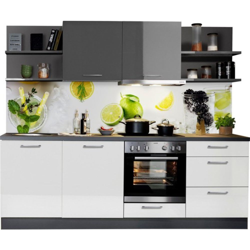 T Designo Tdesıgno Irmak Mutfak 240 cm Tezgah Dahil Değil - Beyaz Mutfak Dolabı / Mobilyası Fiyatı