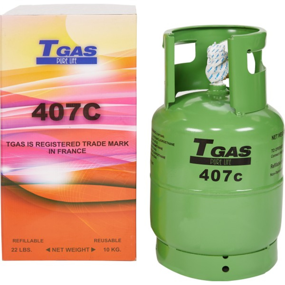 T-Gas R407C 10KG Refill Klima Gazı Oto Bakım & Temizlik Ürünleri Fiyatı