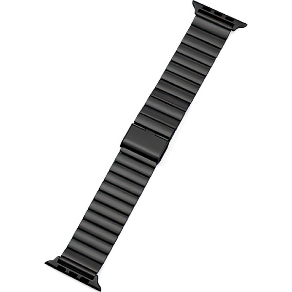 T-Max Apple Watch Uyumlu Metal Çelik Kordon (6-7-8-Se ve Ultra 44-45-49MM Modelleri ile Uyumlu) - Siyah Giyilebilir Teknoloji Aksesuarları Fiyatı