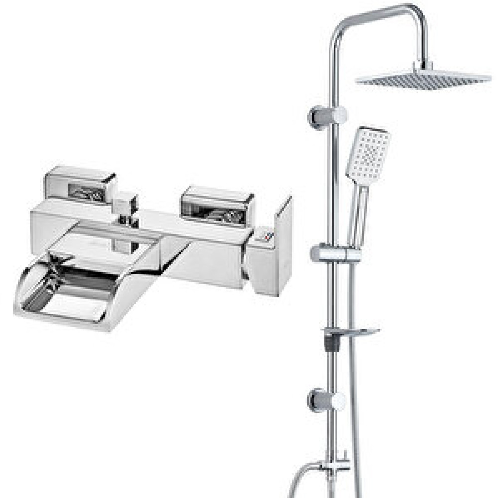 T MAY Eca Natura Banyo Bataryası+t-may Banyo Belen Kare Tepe Duş Takımı Seti Paslanmaz Krom Bataryalar Fiyatı