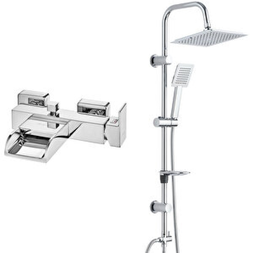 T MAY Eca Natura Banyo Bataryası+t-may Banyo Çam Kare Tepe Duş Takımı Seti Paslanmaz Krom Bataryalar Fiyatı
