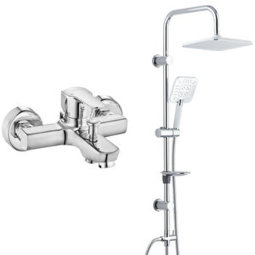 T MAY Eca Star Banyo Bataryası+t-may Banyo Çamlıca Kare Tepe Duş Takımı Seti Paslanmaz Krom Bataryalar Fiyatı