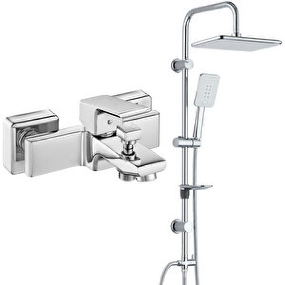 T MAY Eca Tiera Banyo Bataryası+t-may Banyo Çınar Dikdörtgen Tepe Duş Takımı Seti Paslanmaz Krom Bataryalar Fiyatı