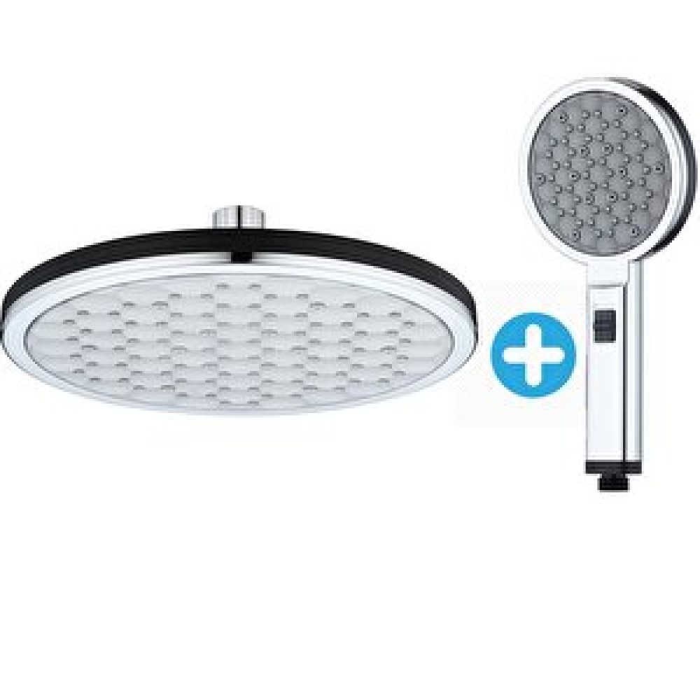 T MAY T-may Banyo Gediz Yuvarlak Tepe Duş + May Gediz Krom El Duşu Bataryalar & Musluklar Fiyatı