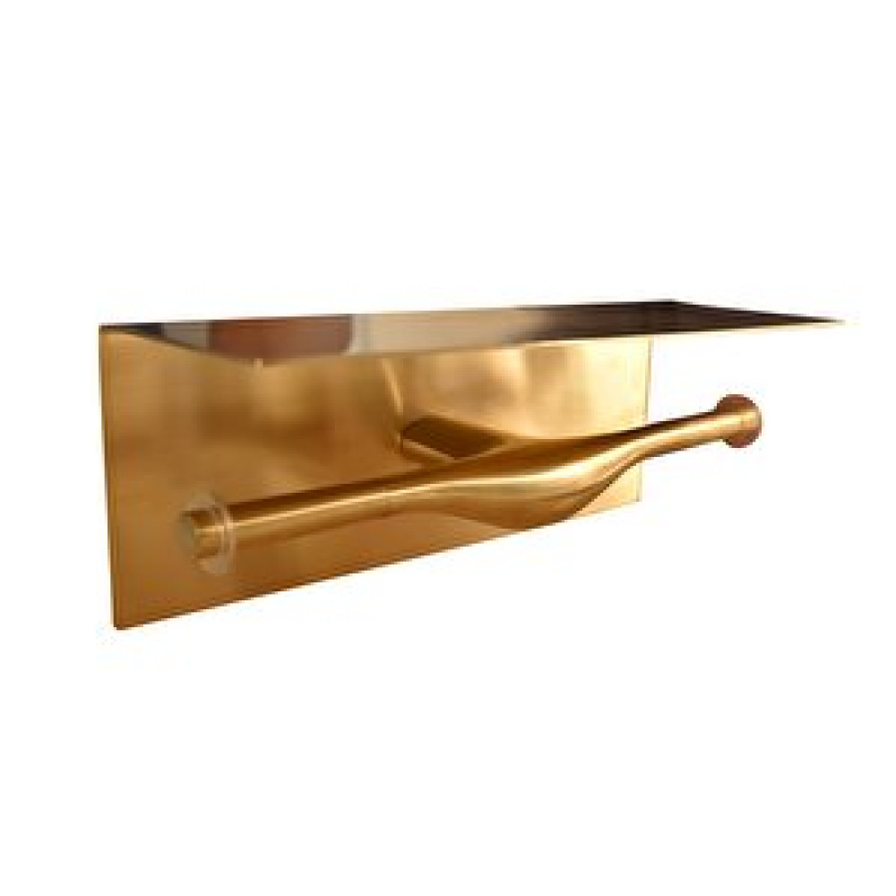 T MAY T-may Gold Etajerli İkili Tuvalet Kağıtlığı Mat Altın Renkli Tuvalet Kağıtlığı Fiyatı