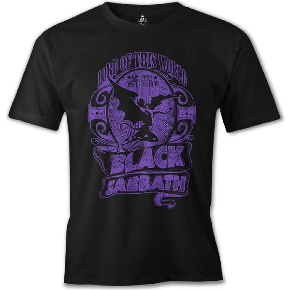 T-Shirt Black Sabbath - Of This World Siyah Erkek Tshirt Erkek T-shirt Fiyatı