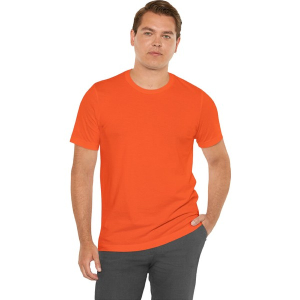 T-Shirt Cin / Bisiklet Yaka Turuncu Renk Tişört Erkek T-shirt Fiyatı