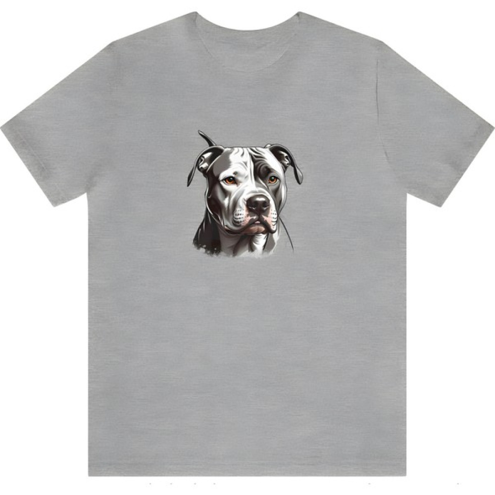 T-Shirt Cin / Köpek Baskılı Gri Renk Tişört Erkek T-shirt Fiyatı