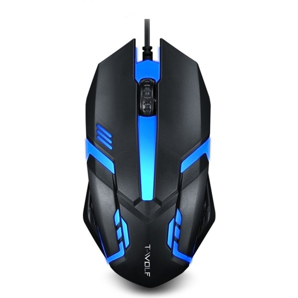 T-Wolf V1 Rgb Kablolu Mouse - Siyah Klavye - Mouse Fiyatı