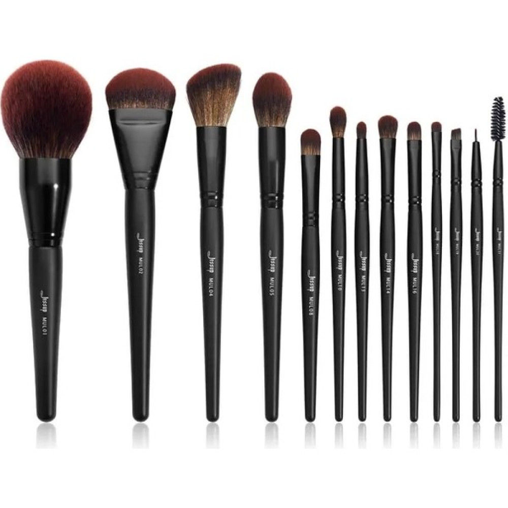 T300 (Set Başına 13 Adet) Jessup Makyaj Fırça Seti, 3-21 Adet Premium Sentetik Büyük Pudra Fırçası Fondöten Kapatıcı Göz Farı Eyeliner Spoolie Ahşa... Makyaj Fırça ve Aksesuarları Fiyatı