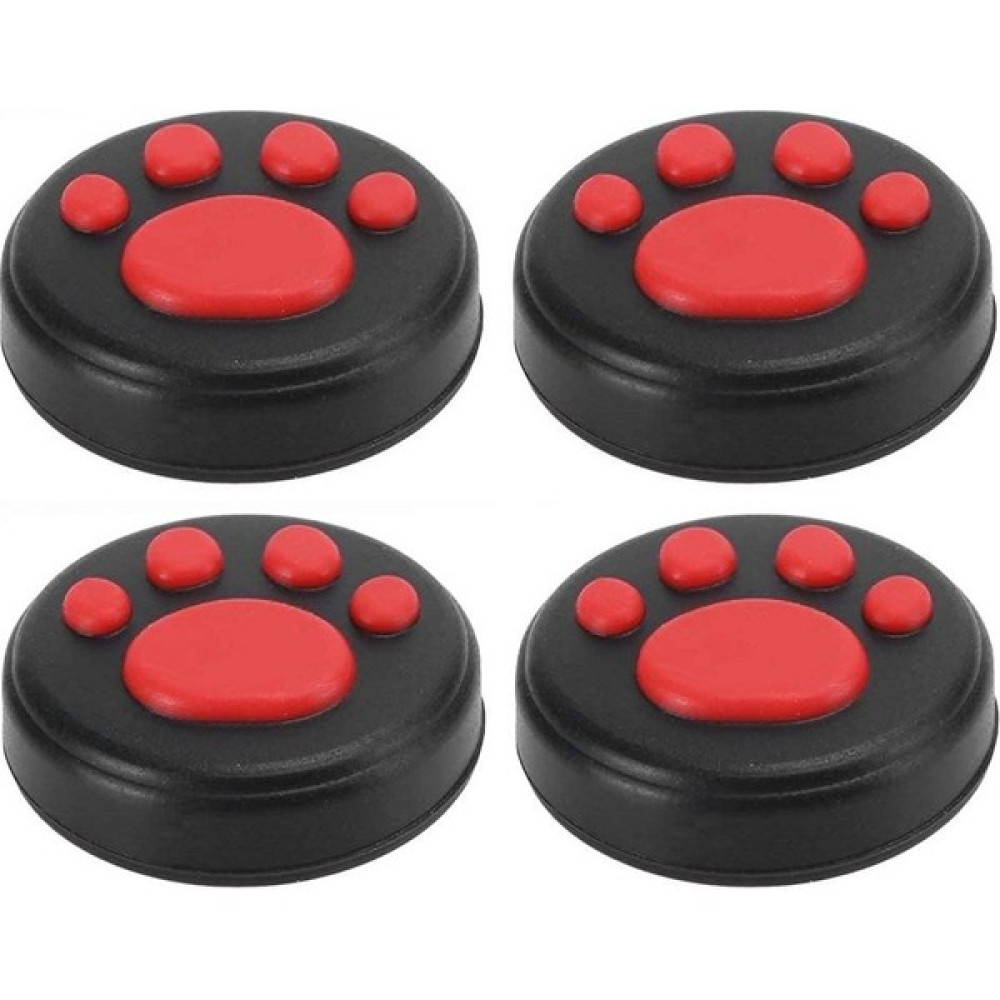T7 Sports Analog Koruyucu Slikon Başlık Joystick Için Ps5 | Ps4 | Ps3 | Xbox One | Xbox One S | Xbox 360 | Wii U Siyah-Kırmızı 4 Adet PlayStation 5 PS5 Oyunları Fiyatı