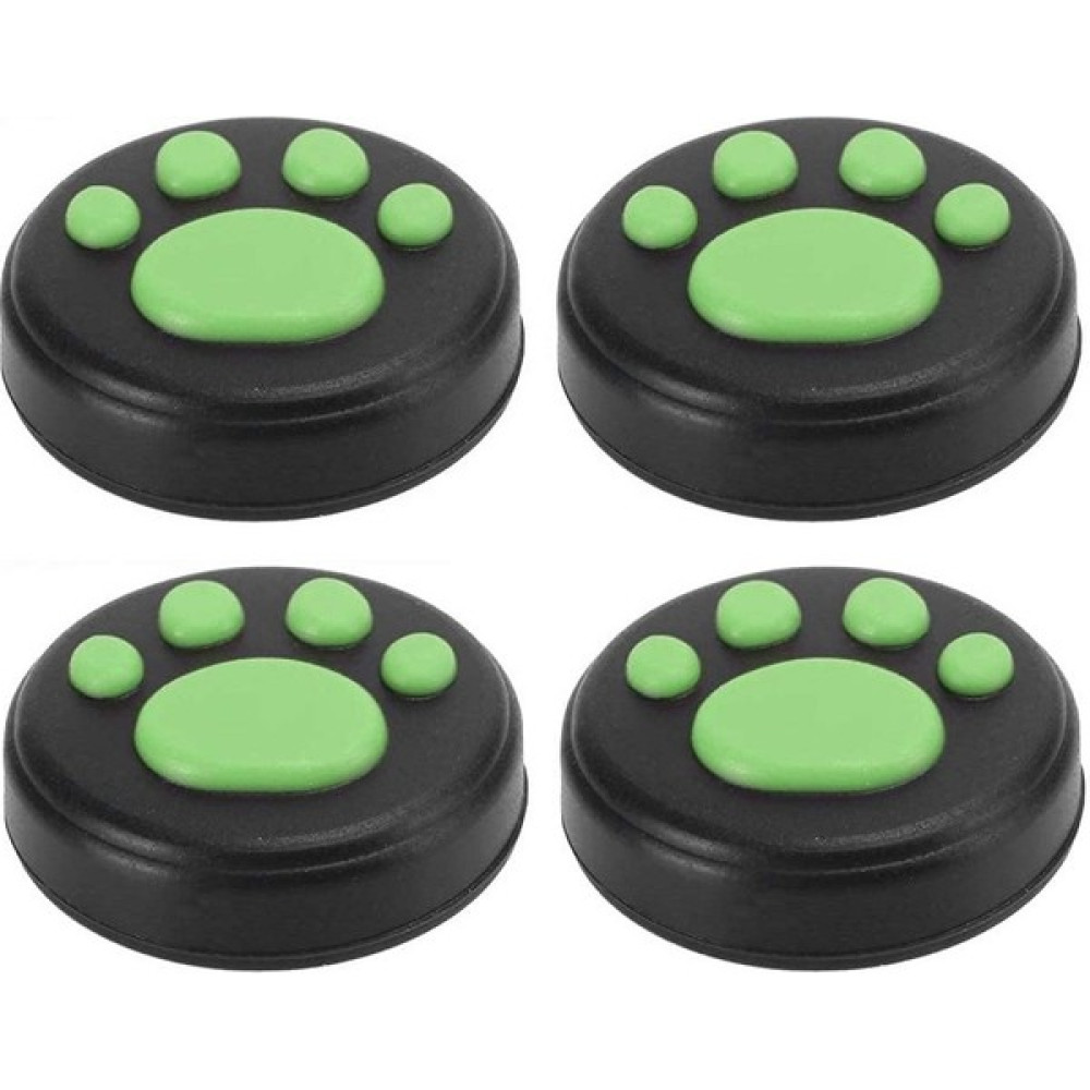 T7 Sports Analog Koruyucu Slikon Başlık Joystick Için Ps5 | Ps4 | Ps3 | Xbox One | Xbox One S | Xbox 360 | Wii U Siyah-Yeşil 4 Adet PlayStation 5 PS5 Oyunları Fiyatı