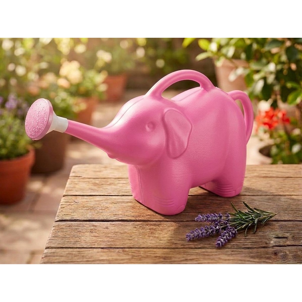 Ta-Fu Global 2 Lt Fil Şekilli Başlıklı Bahçe Sulama Kabı - PEMBE Diğer Fiyatı