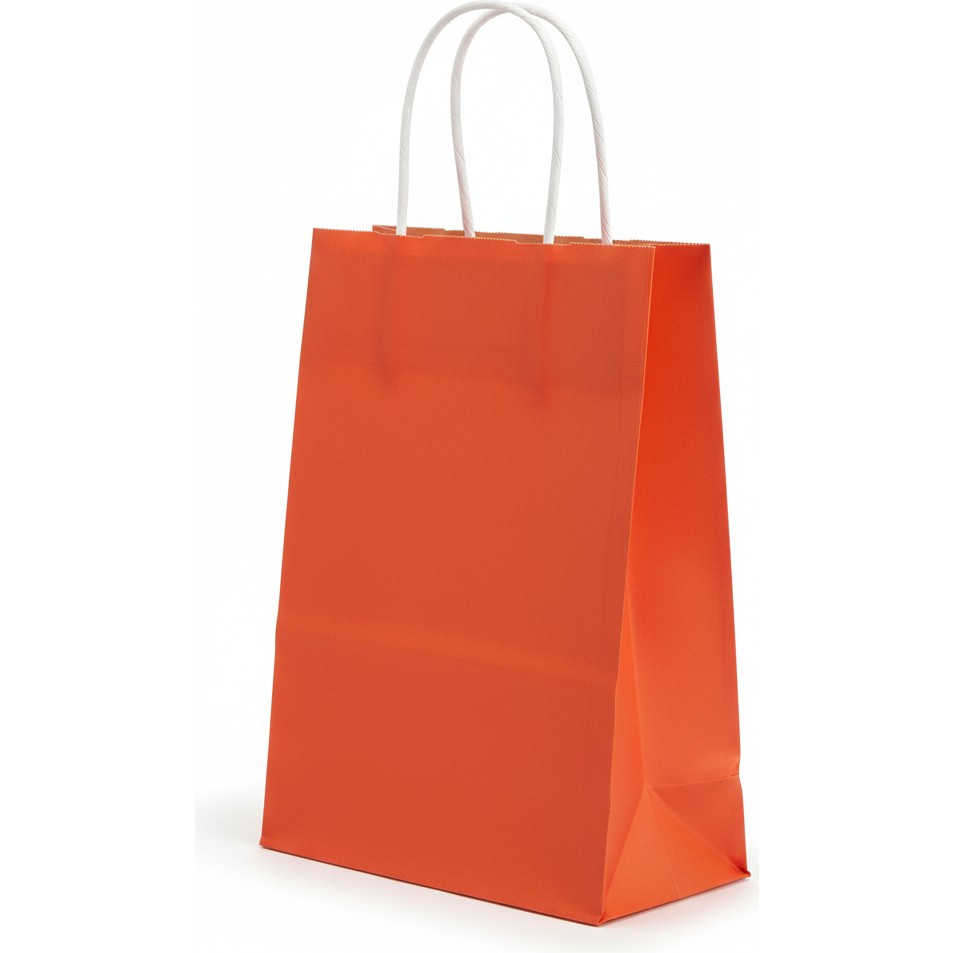 Ta-Fu Global Renkli Karton Çanta 25 Li Beyaz Sap - 25 x 12 x 31 cm - Kırmızı Diğer Fiyatı