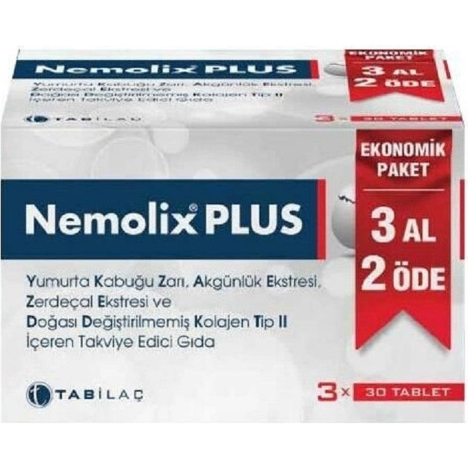Tab İlaç A.Ş. Nemolix Plus 3 Al 2 Öde Diğer Fiyatı