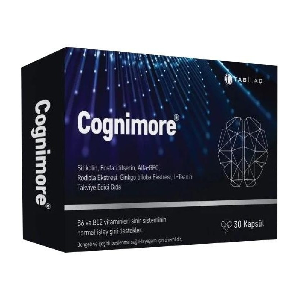 Tab İlaç Cognimore 30 Kapsül Protein Tozları Fiyatı