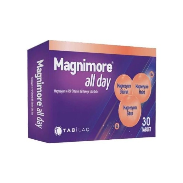 Tab İlaç Magnimore All Day 30 Tablet Diğer Fiyatı