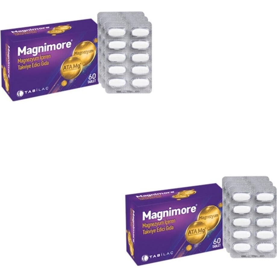 Tab İlaç Magnimore Magnimore 60 Tablet X 2 Adet - -- Diğer Fiyatı