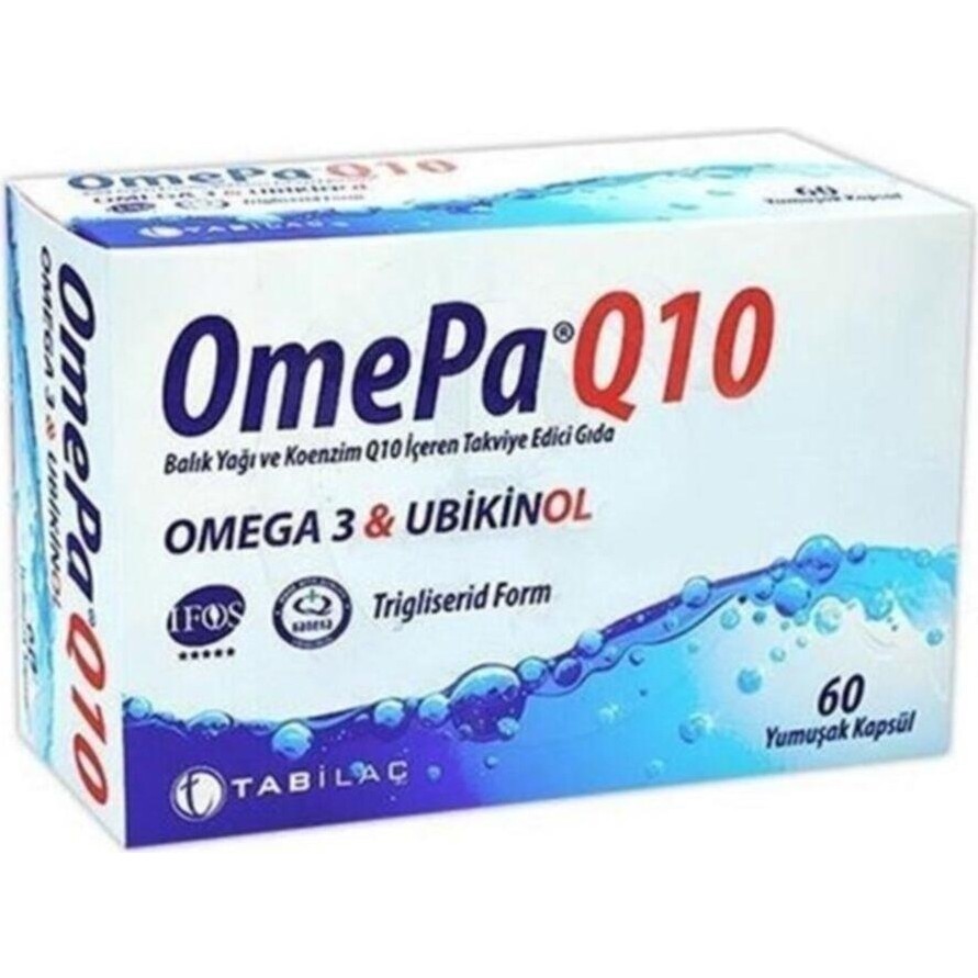 Tab Ilaç Omepa Q10 Omega 3 Ubiquinol 60 Kapsül Diğer Fiyatı