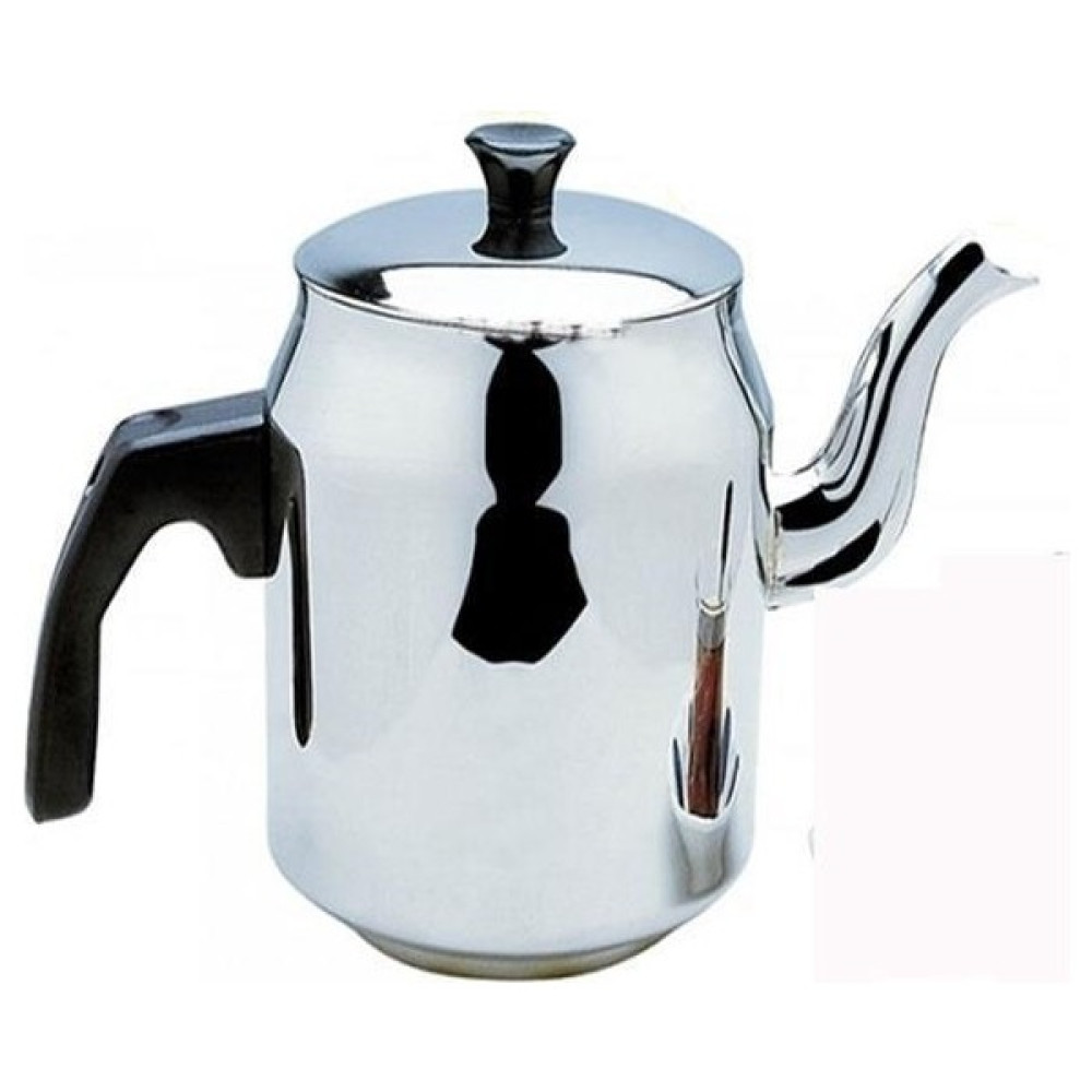 Taban Çapı 11cm dir. Büyük Boy Çay Ocağı Demliği Paslanmaz Çelik Kahveci Demliği 3.5l Çay / Çaydanlık Setleri Fiyatı