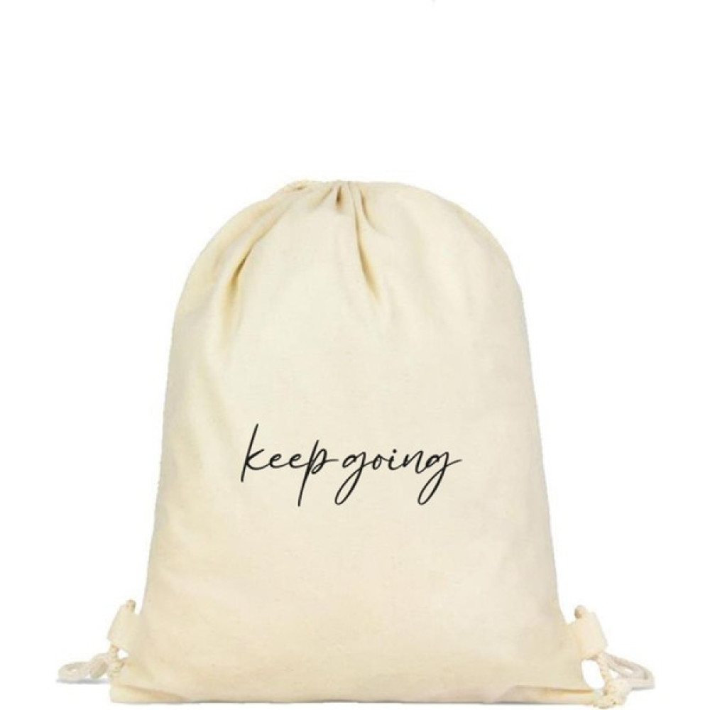 Tabby Design Keep Going Motto Baskılı Büzgülü Sırt Çantası Bayan Sırt Çantası Fiyatı