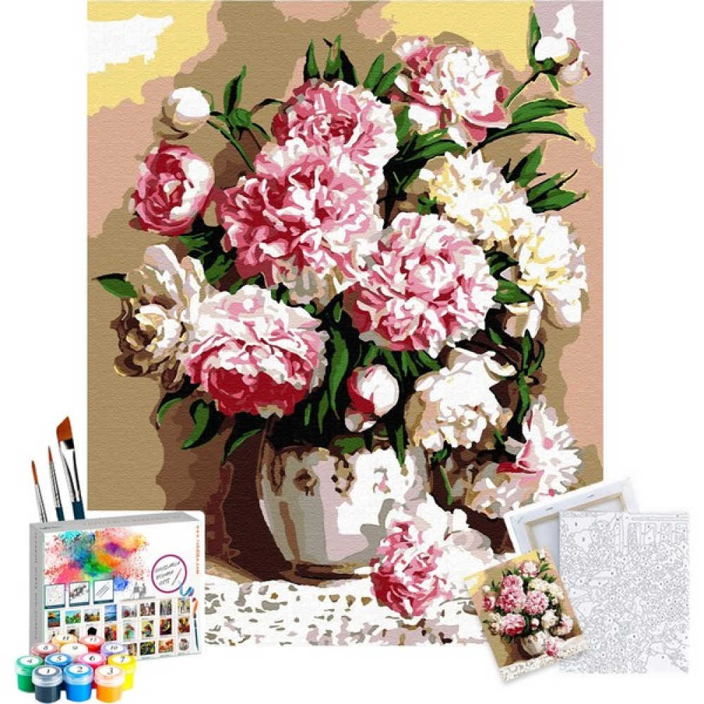 Tabdiko Sayılarla Boyama Seti 40 x 50 cm Tuval Şasesine Gerili Karanfiller Sanatsal Malzemeler Fiyatı